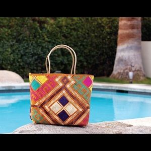 Banago basket bag New Colorful Multicolor tote